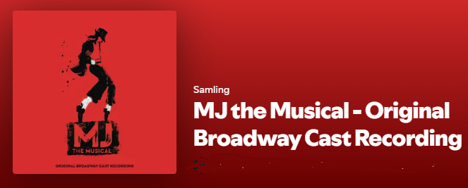 Musikalartister till The Michael Jackson Musical