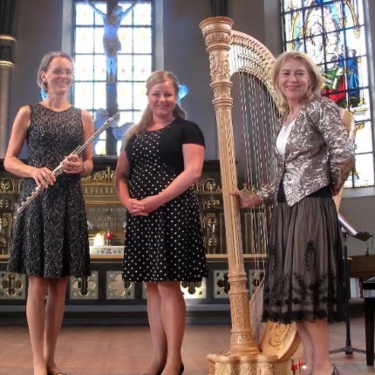 Trion Kristina Kaufeldt, Karin Skoog och Ingegerd 